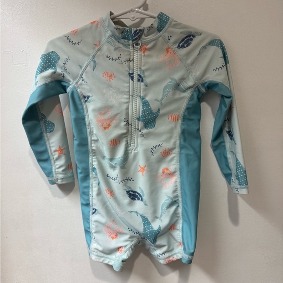 Tommy Bahama 12-18mo Kids Swimwear with Sea Life Print - Picture 1 of 1